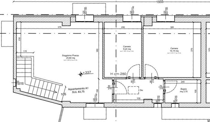 Appartamento quadrilocale in vendita in Pistoia