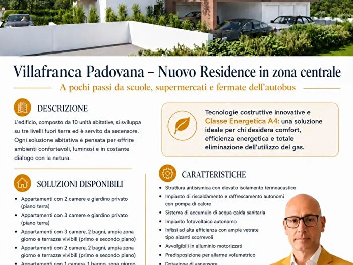 Appartamento bilocale in vendita in Villafranca Padovana