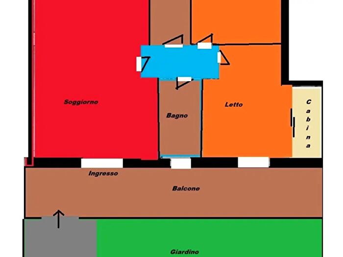 Appartamento trilocale in vendita in Cellamare