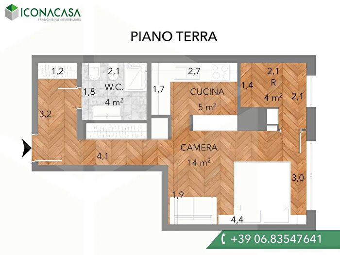 Appartamento monolocale in vendita in Via Gorizia, Ciampino