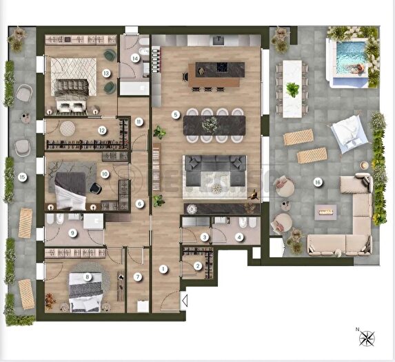 Appartamento con 5 locali in vendita in Via Carlo Farini, Vicenza