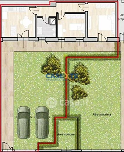 Appartamento bilocale in vendita in Strada Provinciale Francesca, Spirano