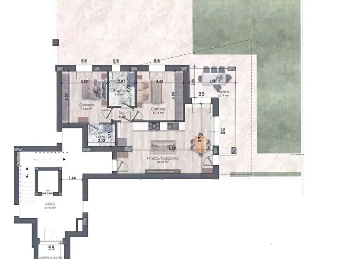 Appartamento trilocale in vendita in Via Vittorio Veneto, Formigine