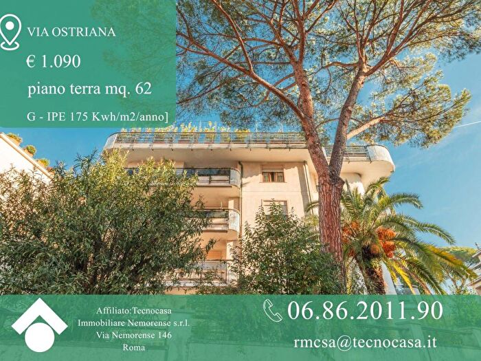 Appartamento bilocale in affitto in Via Ostriana, Africano Villa Chigi, Roma