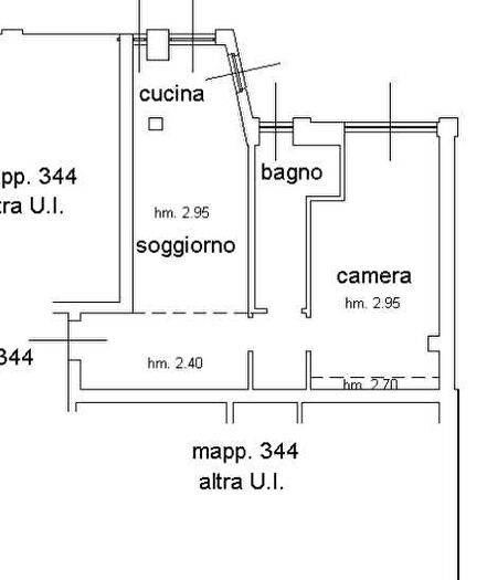 Appartamento bilocale in affitto in Abbiategrasso