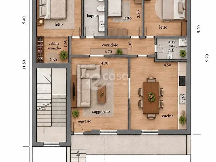 Casa quadrilocale in vendita in Via Rocco Pignataro, Noicattaro