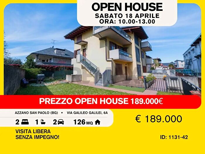 Appartamento trilocale in vendita in Via Galileo Galilei a, Azzano San Paolo