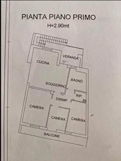 Appartamento quadrilocale in vendita in Via San Sebastiano, San Basilio