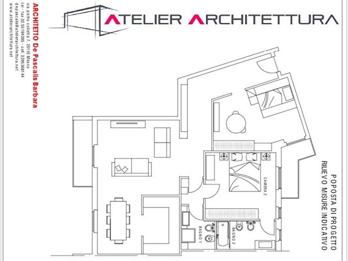 Appartamento trilocale in affitto in Via Molino delle Armi, Ticinese, Milano