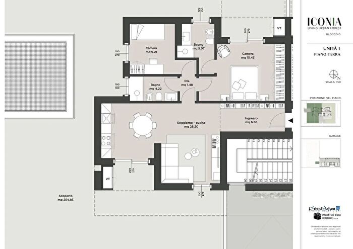 Appartamento trilocale in vendita in Rimini