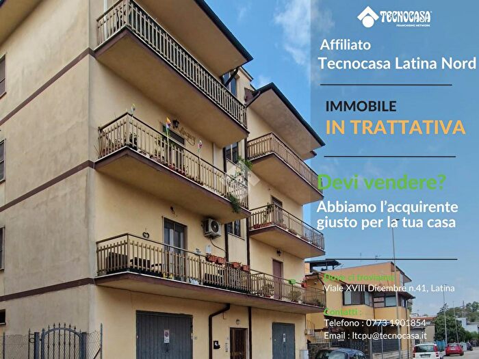 Appartamento trilocale in vendita in Via Appio Claudio Cieco, Latina