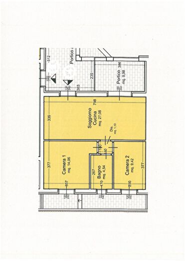 Appartamento trilocale in vendita in Cascina