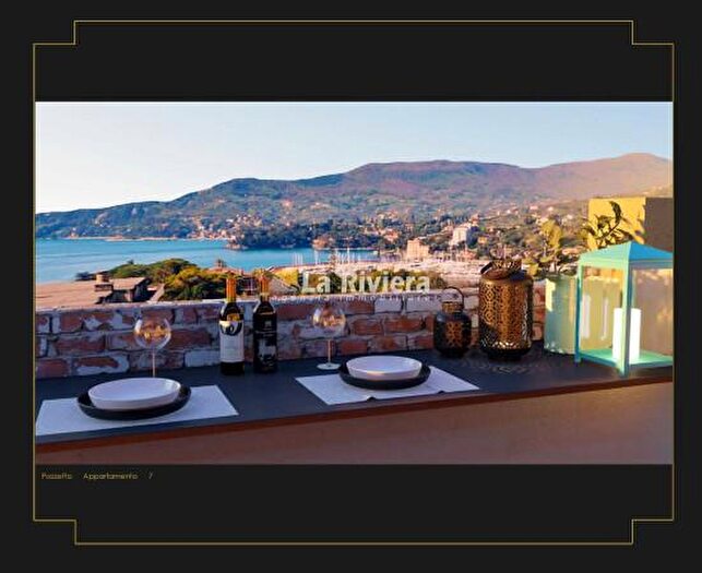 Appartamento trilocale in vendita in Via Privata San Rocco, Rapallo