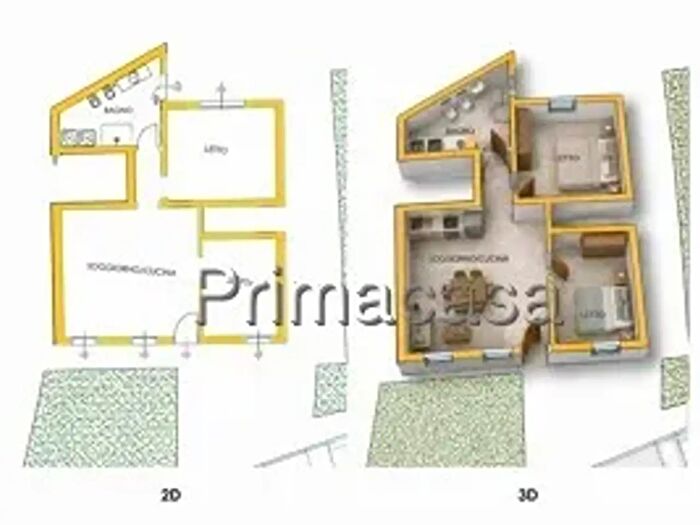 Appartamento quadrilocale in vendita in Via Giuseppe Garibaldi, Bovolone