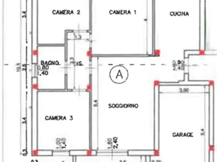 Appartamento con 6 locali in vendita in Via Monte Nevoso, Cecina