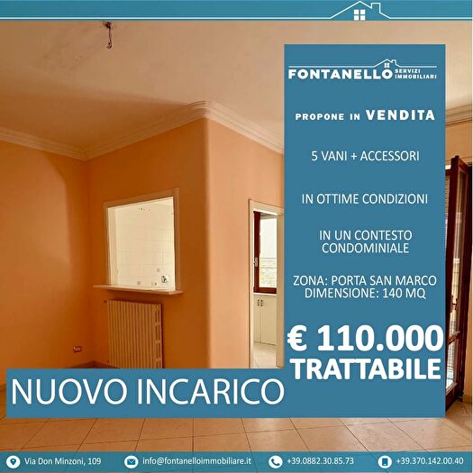 Appartamento con 5 locali in vendita in Via Nettuno, San Severo