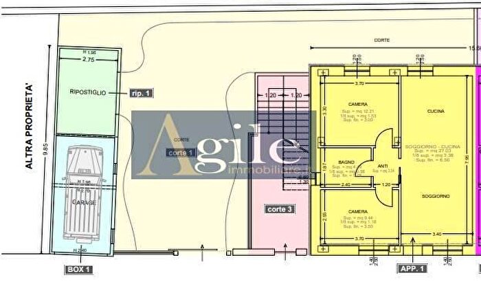 Appartamento trilocale in vendita in Via Roma, Grottammare