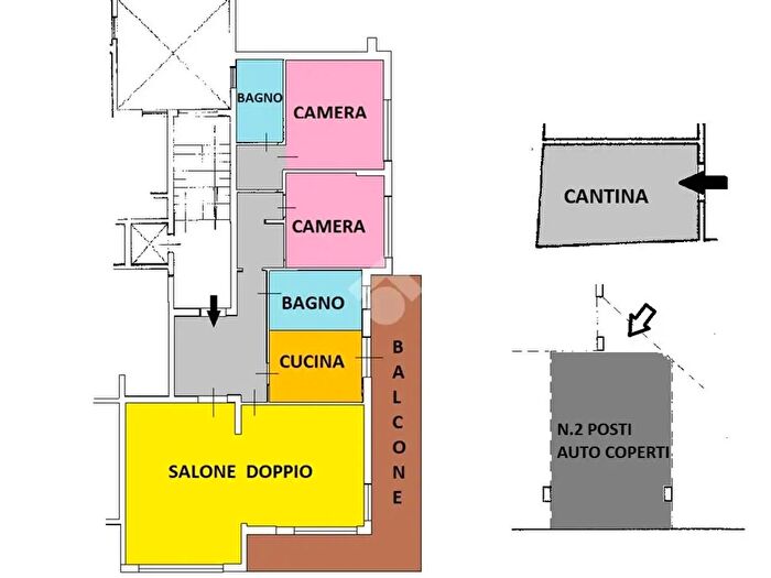 Appartamento trilocale in vendita in Largo Lanciani, Roma