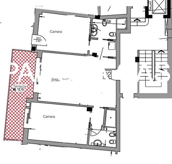 Appartamento trilocale in vendita in Via Savonarola, Padova