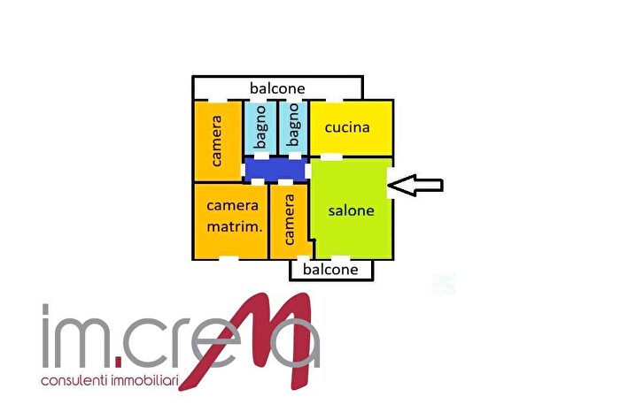 Appartamento quadrilocale in vendita in Via Dosso Morone, Crema