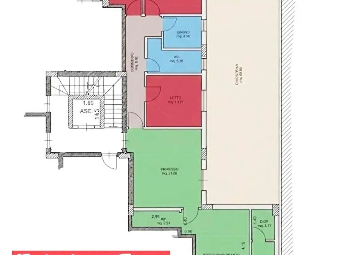 Appartamento quadrilocale in vendita in Via Pisacane, Spinazzola