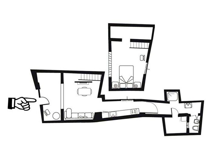 Appartamento monolocale in affitto in Via Maffia, Santo Spirito, Firenze