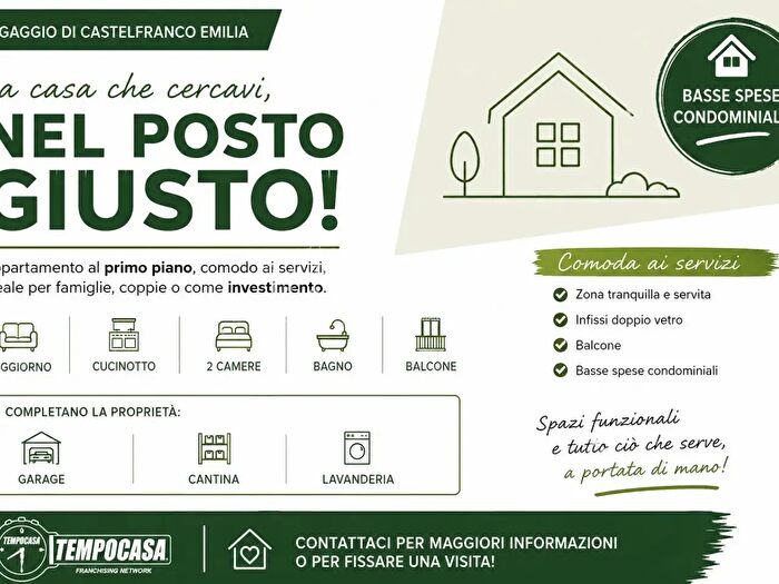 Appartamento trilocale in vendita in Via Mavora, Castelfranco Emilia