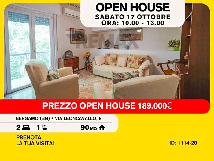 Appartamento trilocale in vendita in Via Leoncavallo, Bergamo