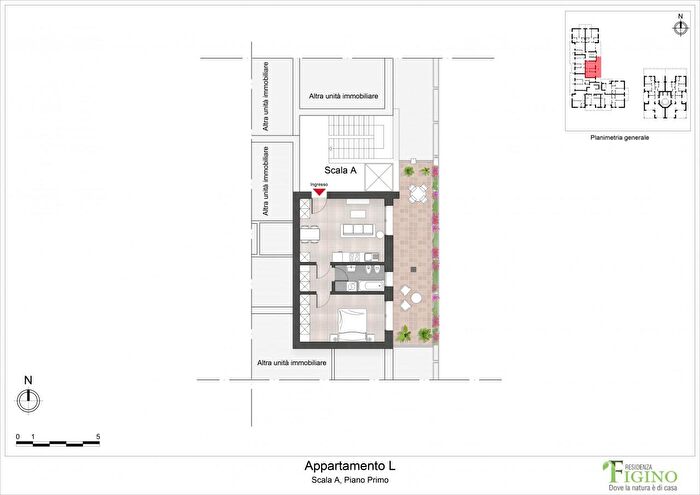 Appartamento bilocale in vendita in Via Ponte del Giuscano, Milano