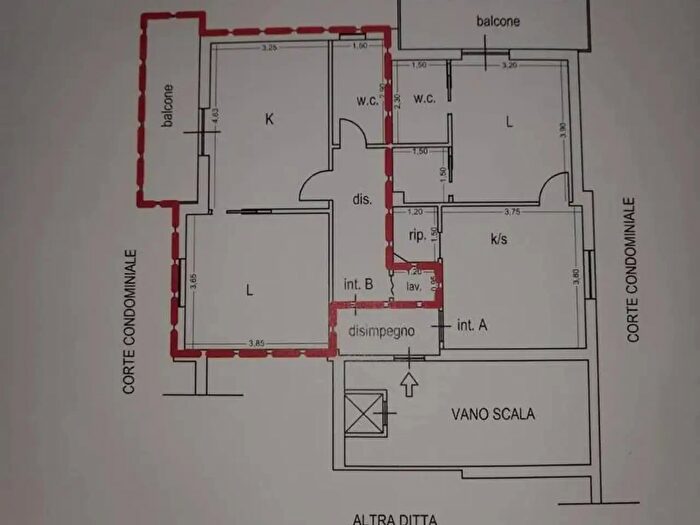 Appartamento bilocale in vendita in Via Carducci, Battipaglia