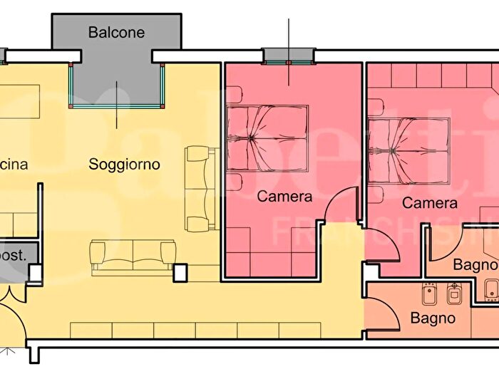 Appartamento quadrilocale in vendita in Via delle Armi, Bologna