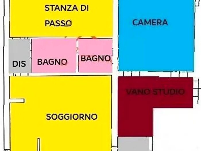 Appartamento trilocale in vendita in San Giuliano Terme