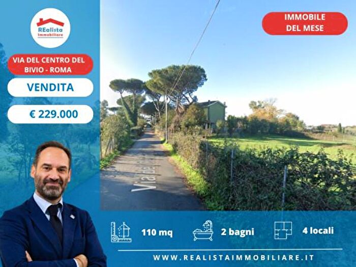 Appartamento quadrilocale in vendita in Via del Centro del Bivio, Roma