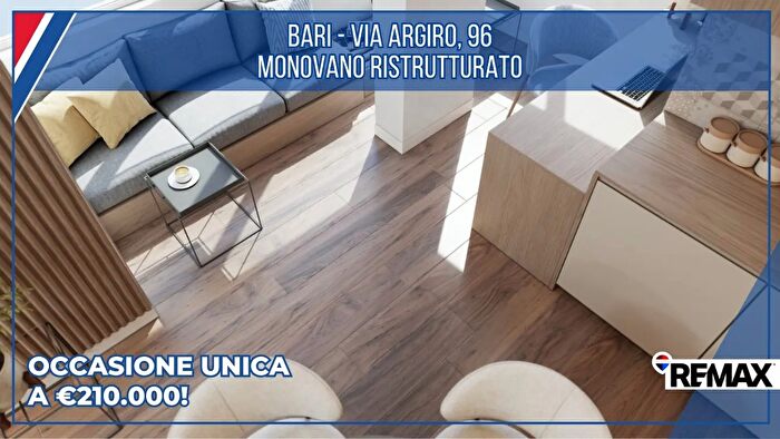 Appartamento monolocale in vendita in Via Argiro, Bari