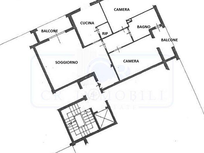Appartamento trilocale in affitto in Piazza Generale dalla Chiesa, Centro, Bollate