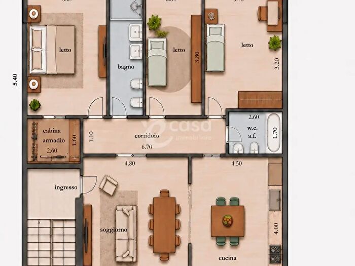 Casa quadrilocale in vendita in Via Rocco Pignataro, Noicattaro