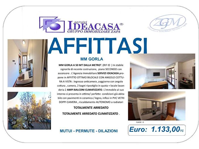 Appartamento bilocale in affitto in Via SantErlembaldo, Gorla, Milano