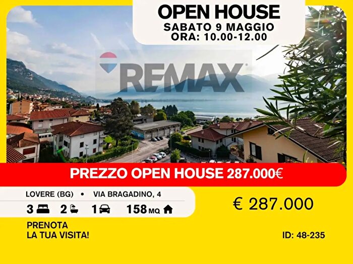 Appartamento quadrilocale in vendita in Via Bragadino, Lovere