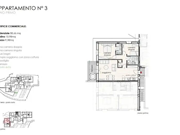 Appartamento quadrilocale in vendita in La Spezia