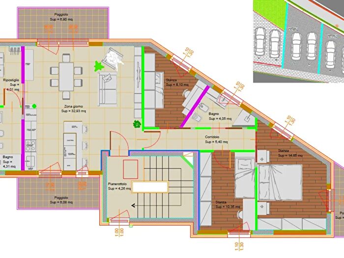 Appartamento quadrilocale in vendita in Viale Trento, Caldonazzo