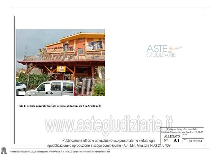 Appartamento trilocale in vendita in Via Arsoli, Guidonia Montecelio