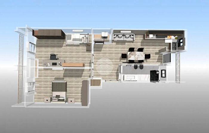 Appartamento trilocale in vendita in Corso Potenza, Torino