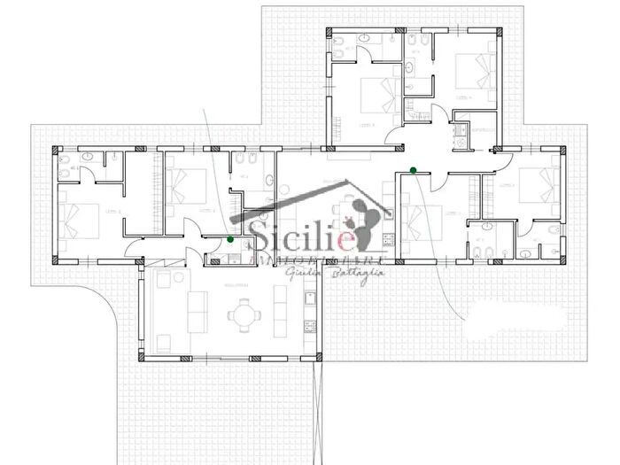 Casa con 11 locali in vendita in Scicli