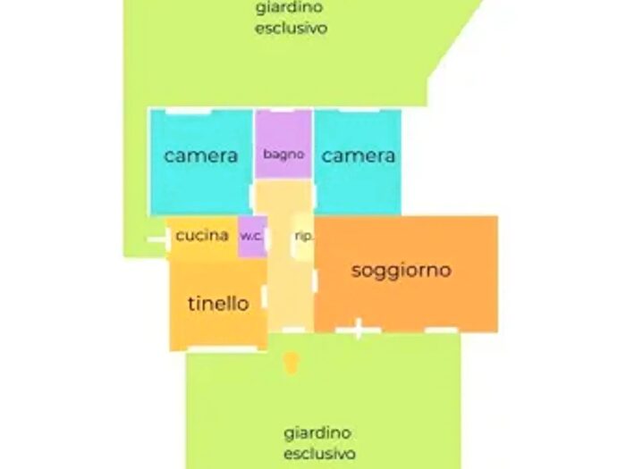 Appartamento con 5 locali in vendita in Via Francesco Ferrucci, Cecina