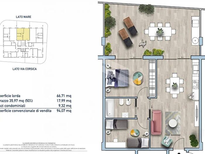 Appartamento trilocale in vendita in Termoli