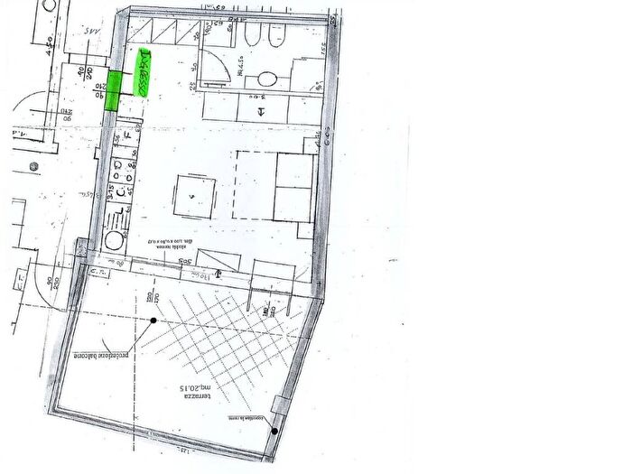 Appartamento monolocale in affitto in Via Strinati, Centro Storico Centro Urbano, Cesena