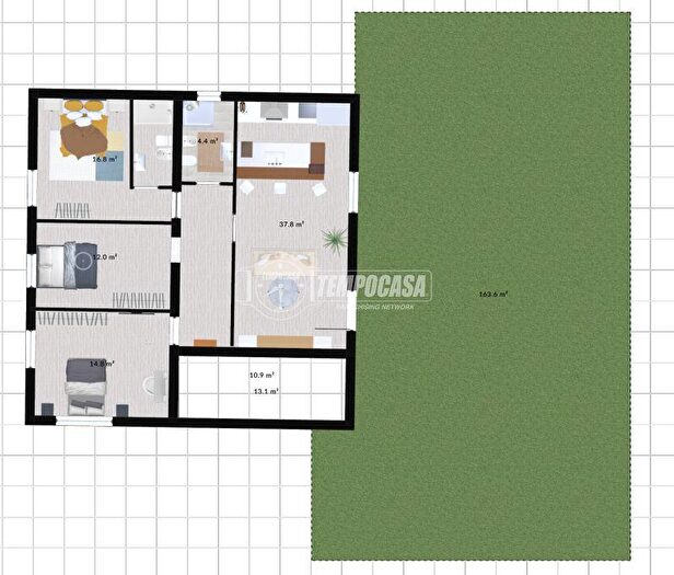 Appartamento quadrilocale in vendita in Castellarano