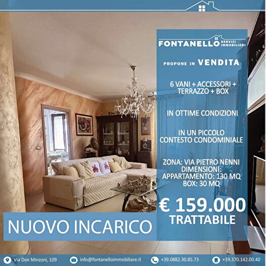 Appartamento con 6 locali in vendita in Via Pietro Nenni, San Severo