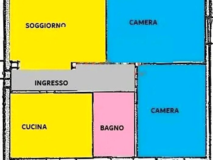 Appartamento quadrilocale in vendita in Cascina