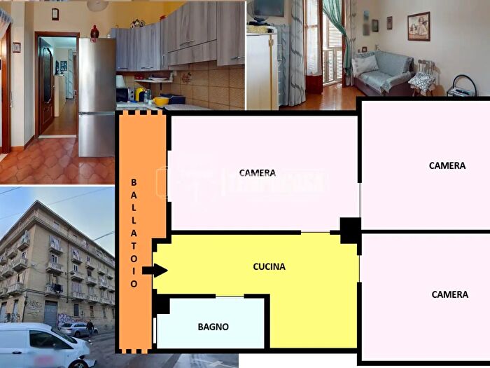 Appartamento quadrilocale in vendita in Via Candia, Torino